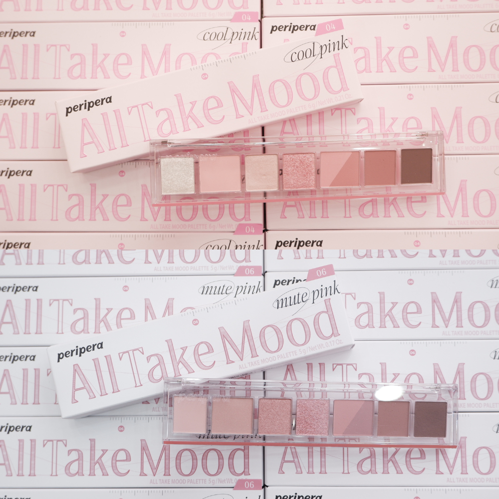 Bảng Phấn Mắt 7 Màu Peripera All Take Mood Palette