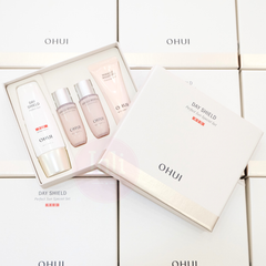 Bộ Sản Phẩm Chống Nắng Dưỡng Da Ohui Day Shield Perfect Sun Red 4PCS Set