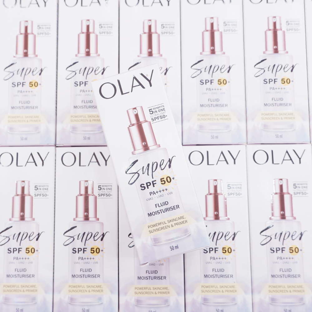 Kem Dưỡng Sáng Da Chống Nắng Olay Super Fluid Moisturiser SPF50 PA++++ 50ml