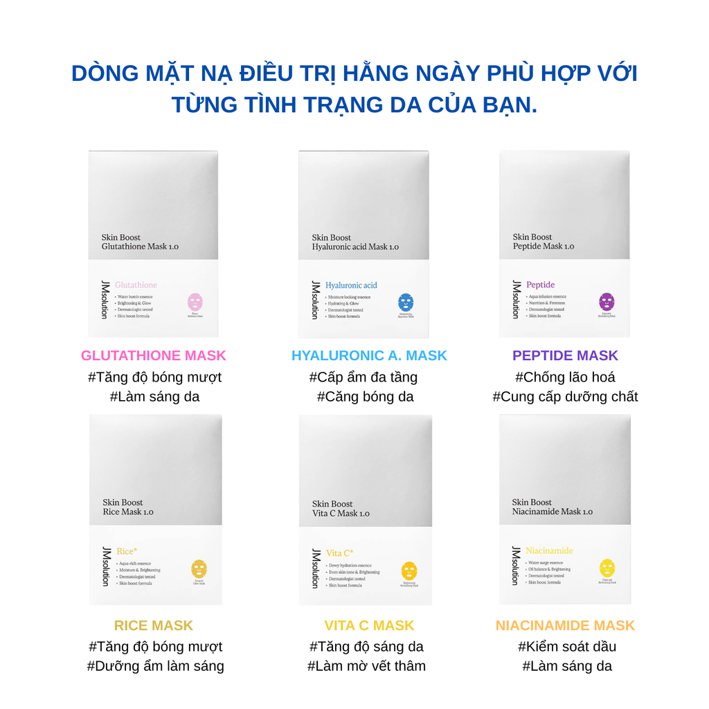 Mặt Nạ Dưỡng Da JMsolution Skin Boost Mask 1.0