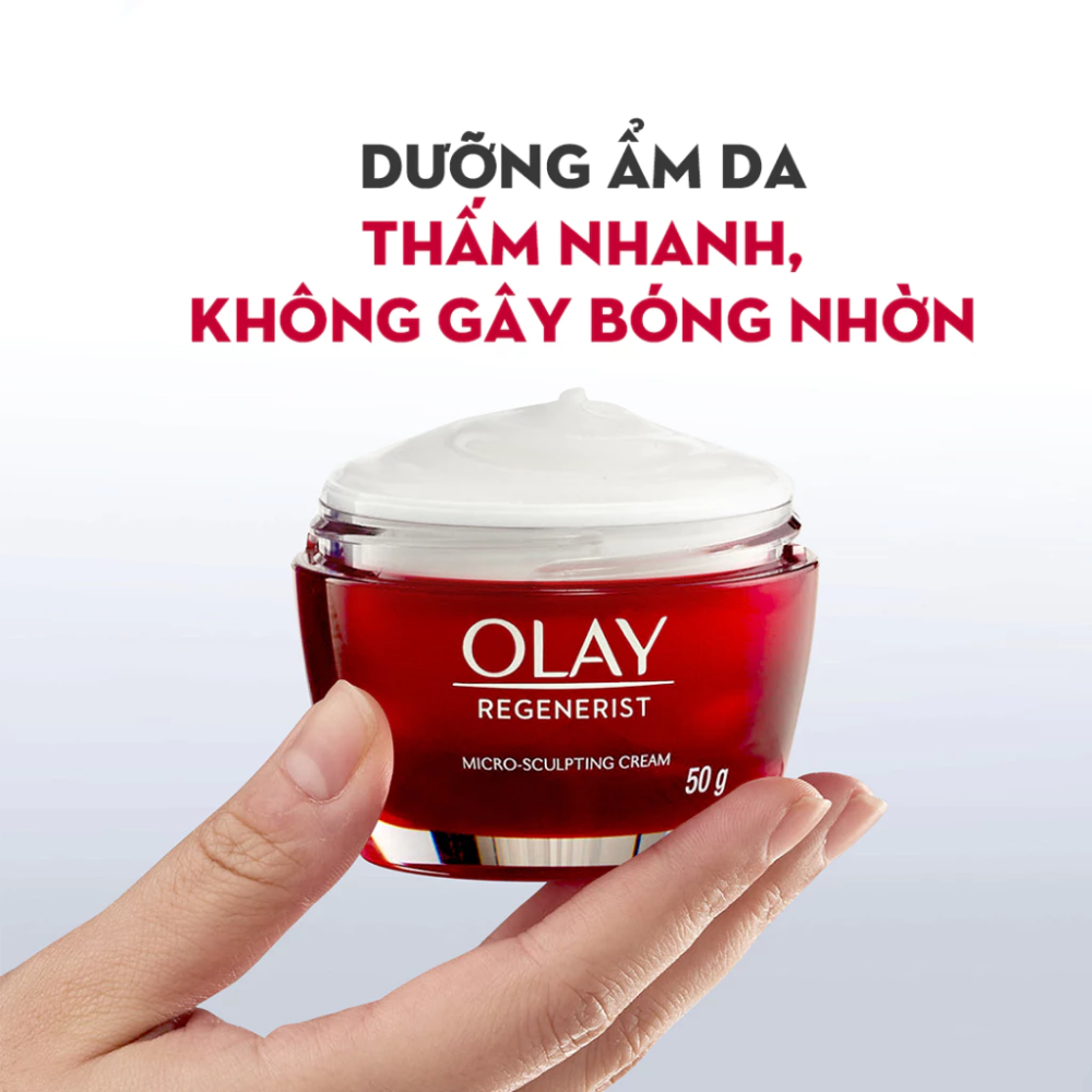 Kem Dưỡng Ngừa Lão Hóa Da Ban Đêm Olay Regenerist Micro-Sculpting Cream Night 50g