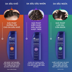 Dầu Gội Làm Sạch Gàu Head & Shoulders Clinical Strength 1% Selenium Sulfide Anti Dandruff Shampoo 400ml