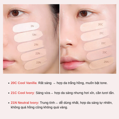 Kem Nền Espoir Be Velvet Foundation SPF22 PA++ 30g + Cọ Đánh Nền Espoir Pore Blur Foundation Brush