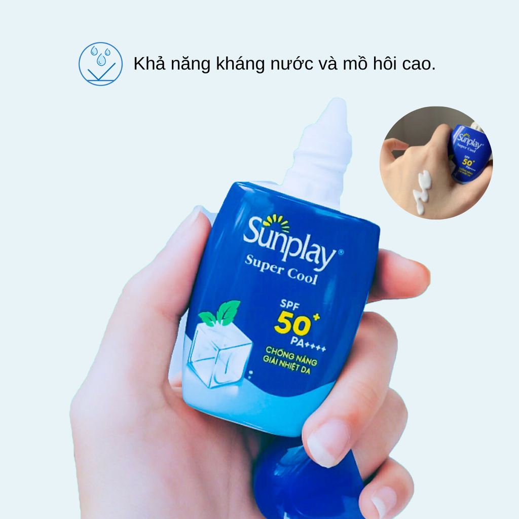 Sữa Chống Nắng Cho Mặt Và Toàn Thân Sunplay Super Cool SPF50+ PA++++ 30g