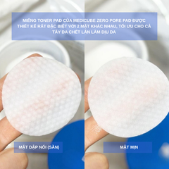 Toner Pad Thu Nhỏ Lỗ Chân Lông Mềm Mịn Da Medicube Zero Pore Pad 70 Miếng