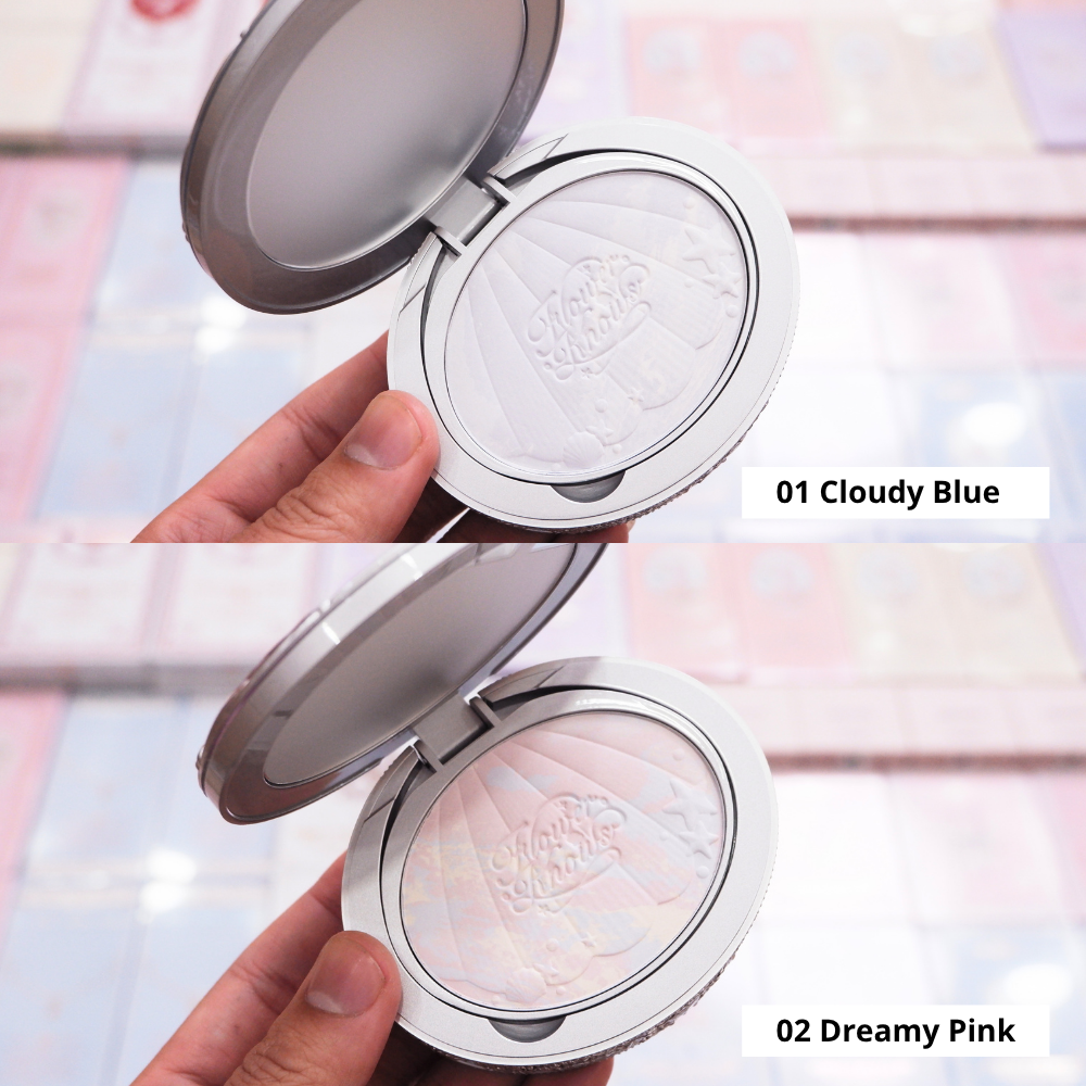 Phấn Phủ Dạng Nén Flower Knows Shell's Jewel Collection Baked Powder 9g