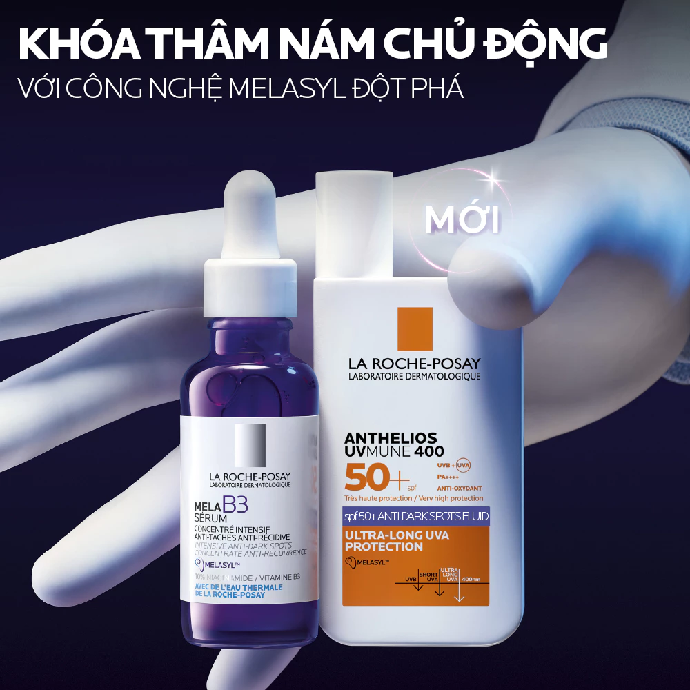 Sữa Chống Nắng Ngừa Thâm Nám La Roche Posay Anthelios UVMune400 Anti-Dark Spots SPF50+ PA++++ 50ml