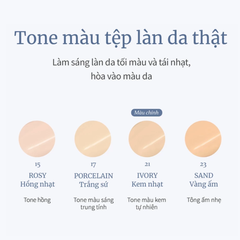 Phấn Nước Hince Second Skin Mesh Matte Cushion 12g