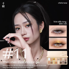 Bảng Phấn Mắt 16 Ô Cheeryep Eyeshadow Palette 16g