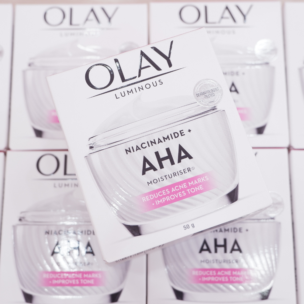 Kem Dưỡng Sáng Da Mờ Thâm Mụn Olay Niacinamide + AHA Moisturizer 50g