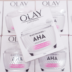 Kem Dưỡng Sáng Da Mờ Thâm Mụn Olay Niacinamide + AHA Moisturizer 50g