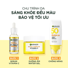 Gel Dưỡng Ẩm Hỗ Trợ Dưỡng Sáng Da Garnier Bright Complete Vitamin C Water Gel 50ml