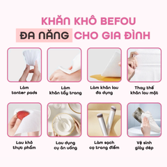 Khăn Mặt Đa Năng Befou Best For You Disposable Face Towel