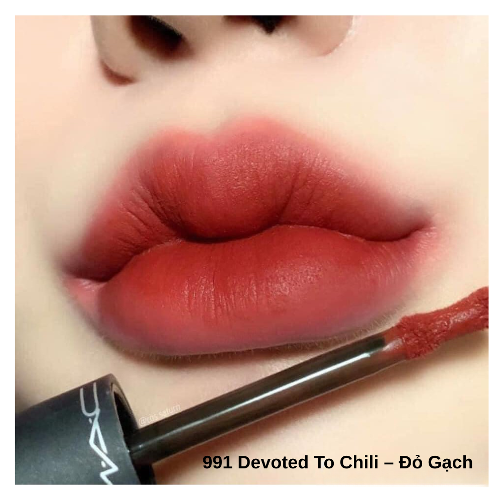 Son Kem & Má Hồng Mac Powder Kiss Lip + Cheek Mousse 5ml