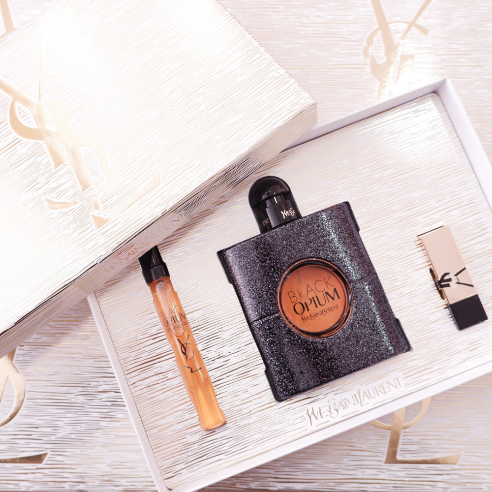 Nước Hoa Nữ Yves Saint Laurent Black Opium (EDP 90ml + EDP 10ml + Son YSL 1.3g)