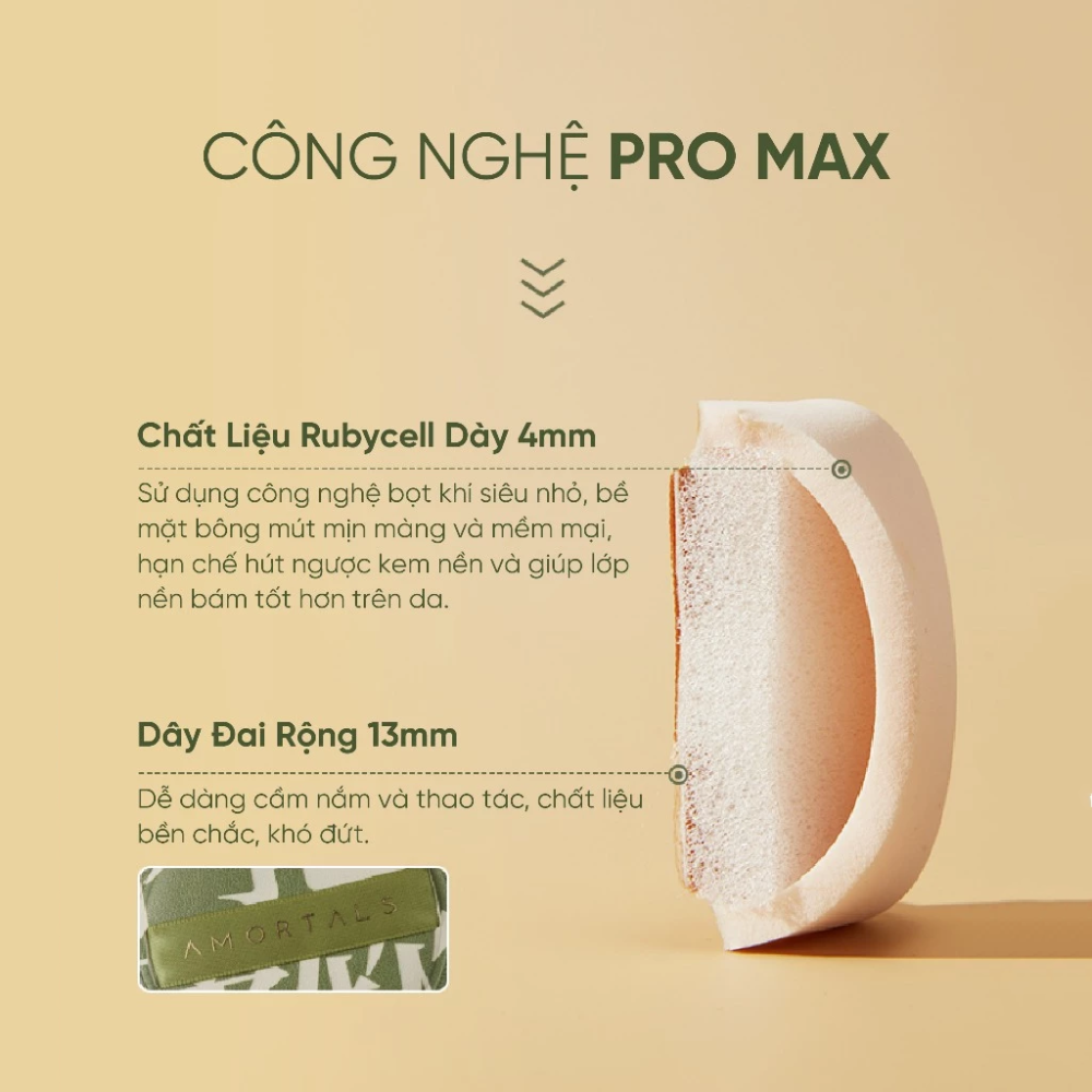 Bộ 5 Bông Mút Amortals Bonus Points Powder Puff Combo Pack