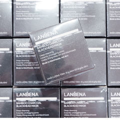 Mặt Nạ Lột Mụn Than Tre Loại Bỏ Mụn Đầu Đen Lanbena Bamboo Charcoal Blackhead Mask 30g