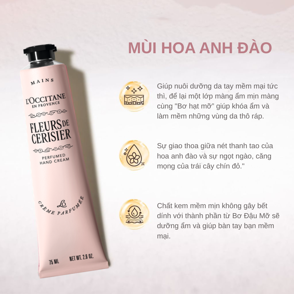 Kem Dưỡng Da Tay L'Occitane Perfumed Hand Cream 150ml