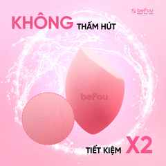 Bông Mút Trang Điểm Kháng Khuẩn Befou Blend + Set