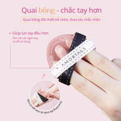 Set 3 Bông Mút Tán Kem Nền Dạng Lỏng Amortals TieTie Powder Puff Set