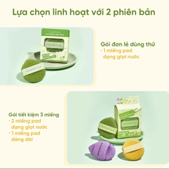 Bông Rửa Mặt Bọt Biển Amortals Wash To Smile Face-Washing Puff