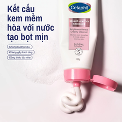 Sữa Rửa Mặt Làm Sáng Da Cetaphil Bright Healthy Radiance Brightness Reveal Creamy Cleanser 100g