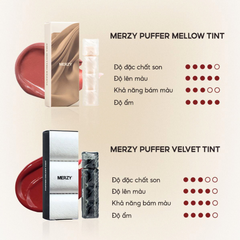 Son Kem Lì Merzy Puffer Mellow Tint 3.7g