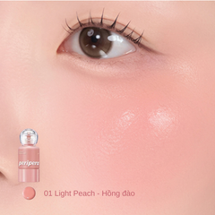Phấn Má Hồng Dạng Kem Peripera Syrupy Tok Cheek 9g