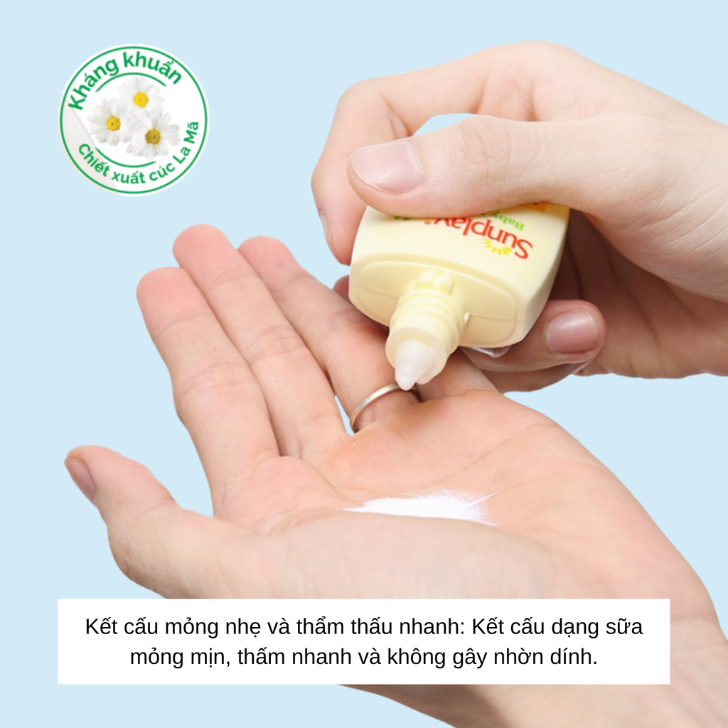 Sữa Chống Nắng Cho Bé Và Da Nhạy Cảm Sunplay Baby Mild SPF35 PA++ 30g
