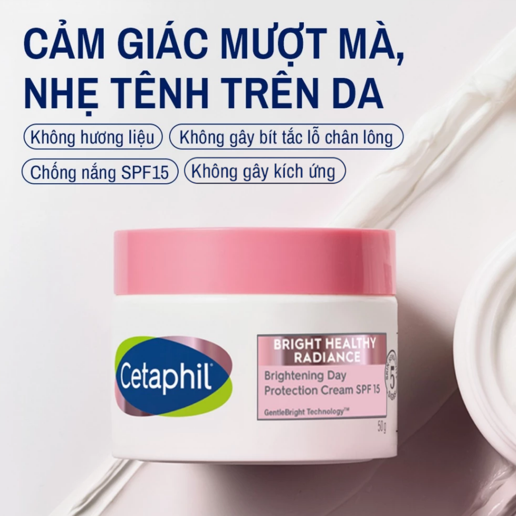 Kem Dưỡng Ẩm Làm Sáng Da Cetaphil Bright Healthy Radiance 50g