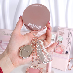 Set Phấn Nước Espoir Be Glow Volume Cushion SPF42+++ PA+++ 13g (Kèm Refil + Móc Khoá Gương Kèm Lược)