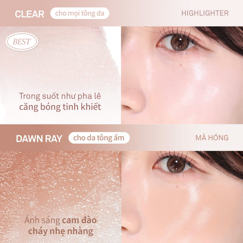 Nhũ Bắt Sáng Dạng Thỏi Hince True Dimension Radiance Balm 10g