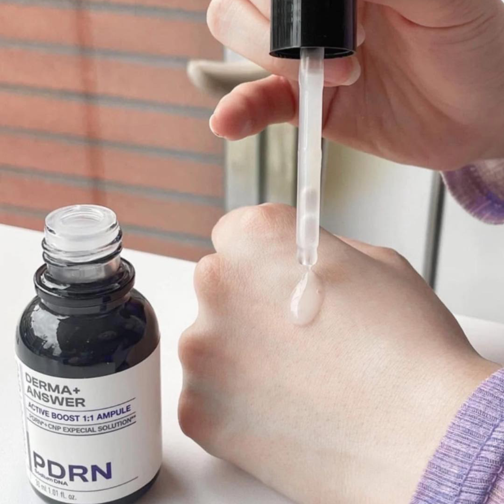 Tinh Chất Sáng Da Giảm Nếp Nhăn CNP Laboratory PDRN Derma+ Answer Active Boost Ampule 15ml