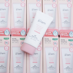 Kem Chống Nắng Vật Lý Nâng Tone Make P:rem UV Defense Me Calming Tone Up Sun Cream SPF50+ PA++++ 50ml