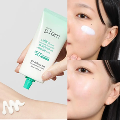 Kem Chống Nắng Nâng Tone Kiềm Dầu Make P:rem UV Defense Me No Sebum Sun Cream SPF50+ PA++++ 50ml
