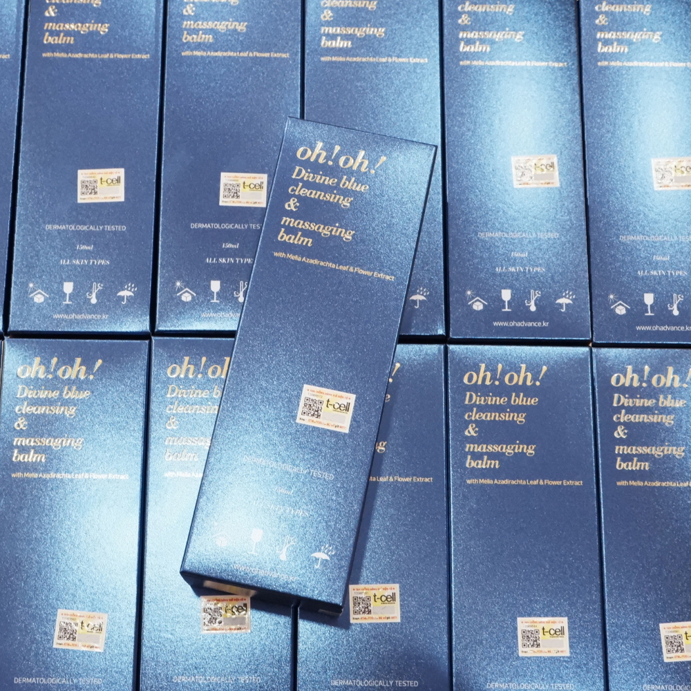 Sáp Tẩy Trang Làm Sạch Sâu Oh!Oh! Divine Blue Cleansing & Massaging Balm 150ml