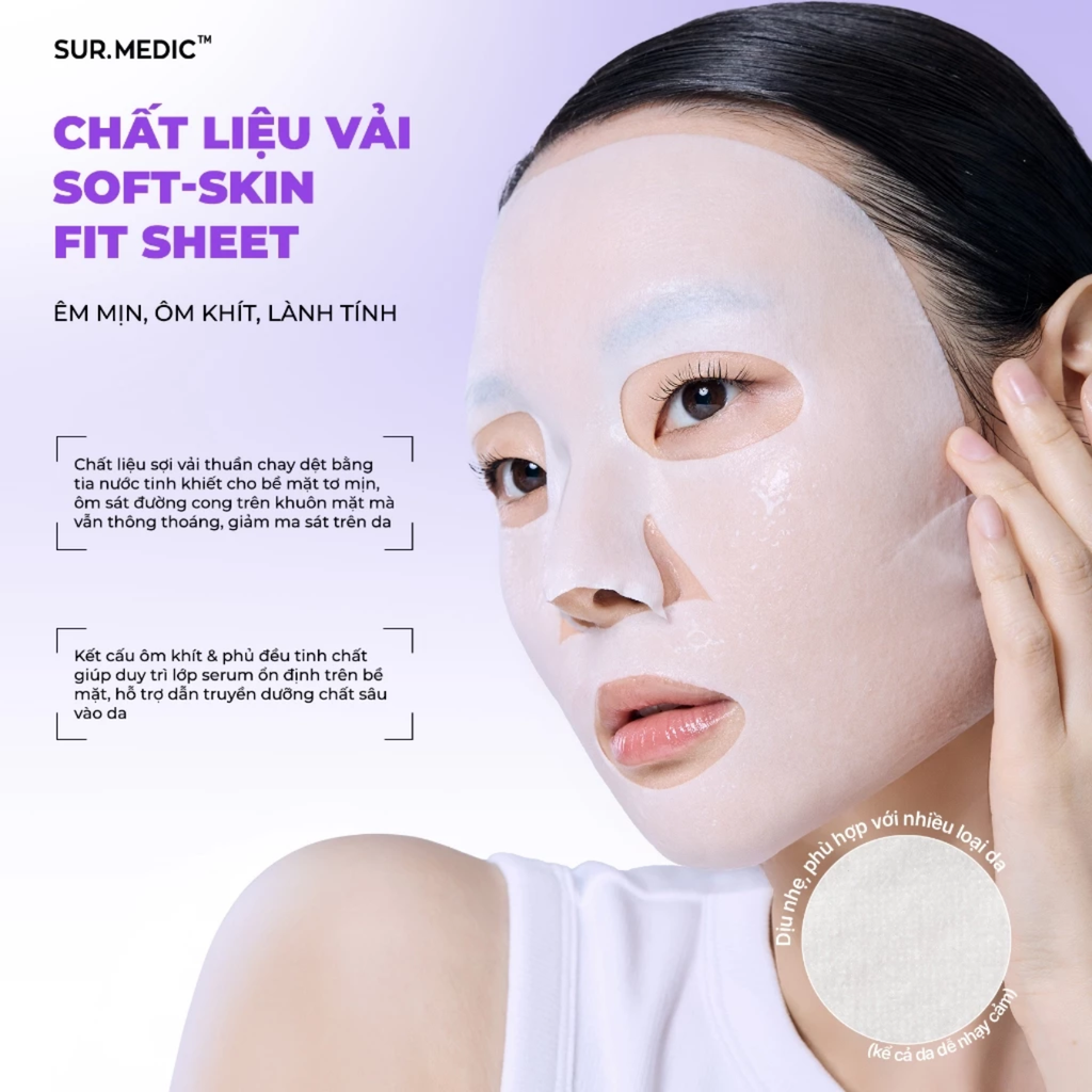 Mặt Nạ Dưỡng Da Sur.Medic+ Derma Infusion Mask 28g