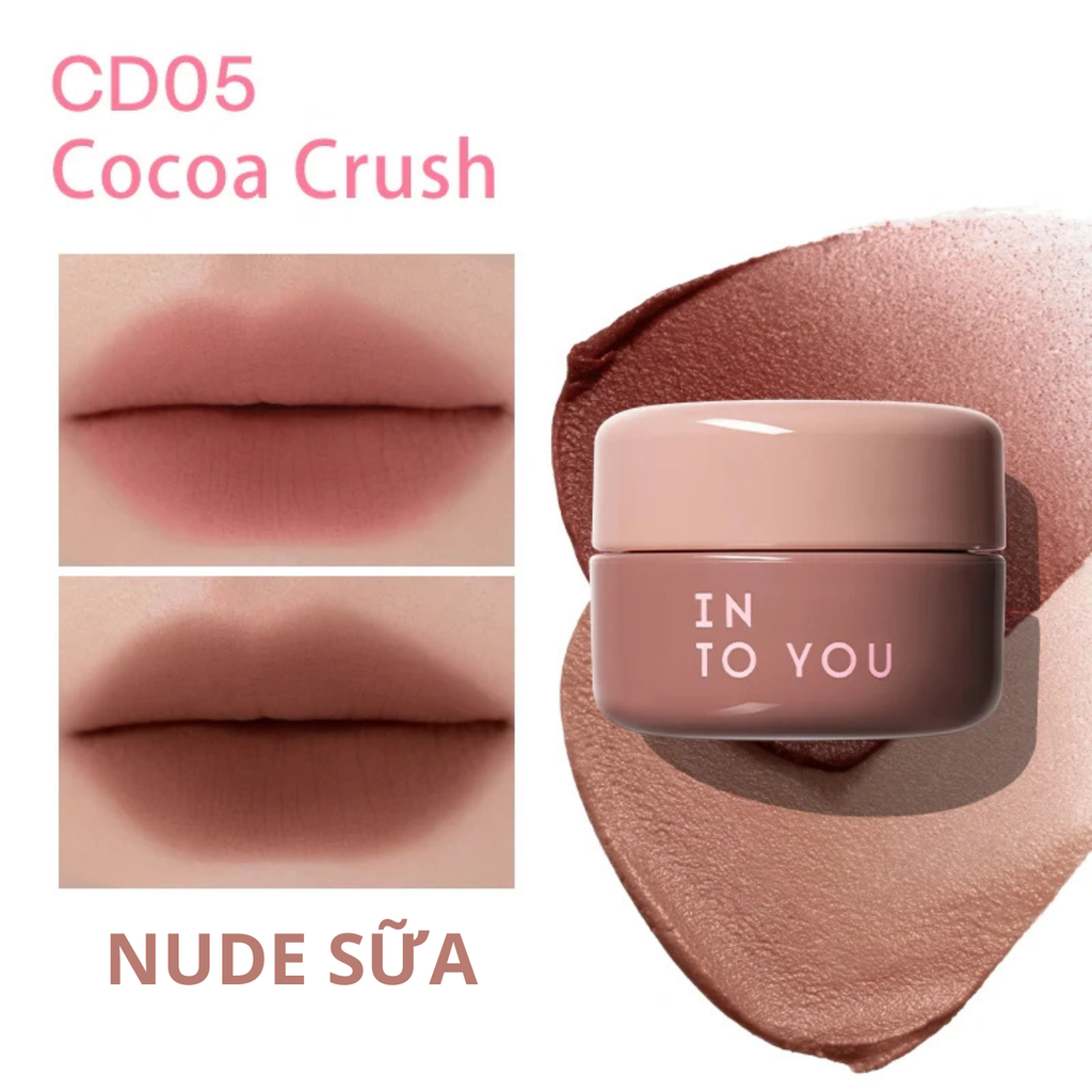 Son Kem Lì Dạng Hũ 2 Màu Into You Clash & Duo Lip Mud 5g