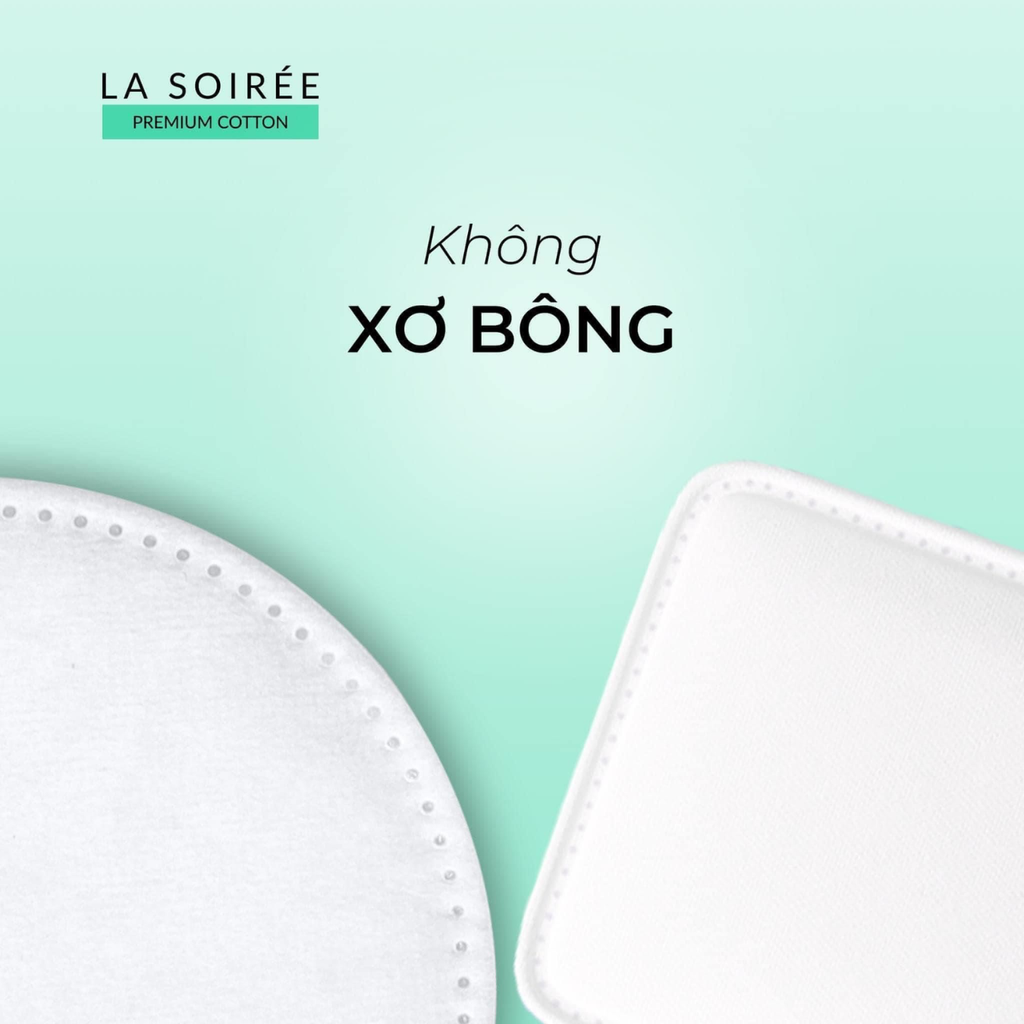 Bông Tẩy Trang La Soirée Premium Cotton