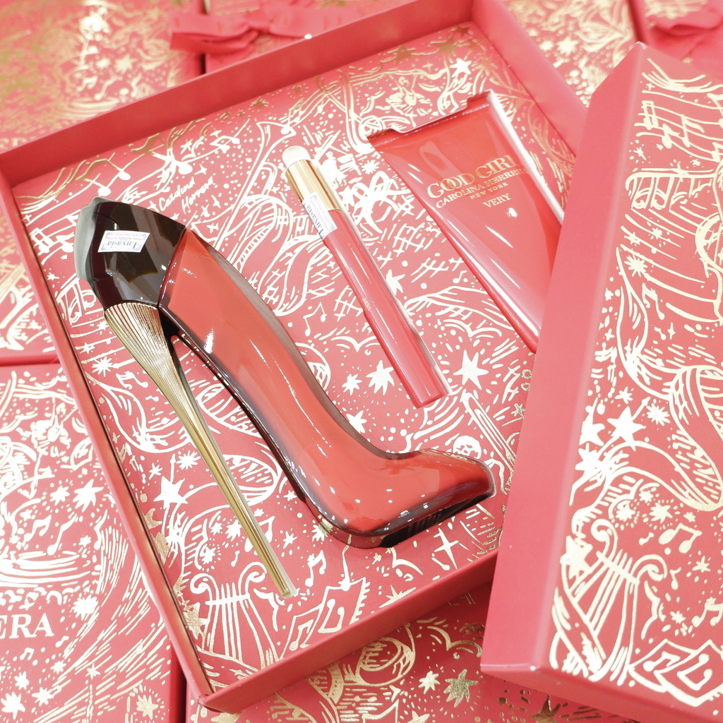 Set Nước Hoa Nữ Carolina Herrera Good Girl (EDP 80ml + EDP 10ml + Lotion 100ml)