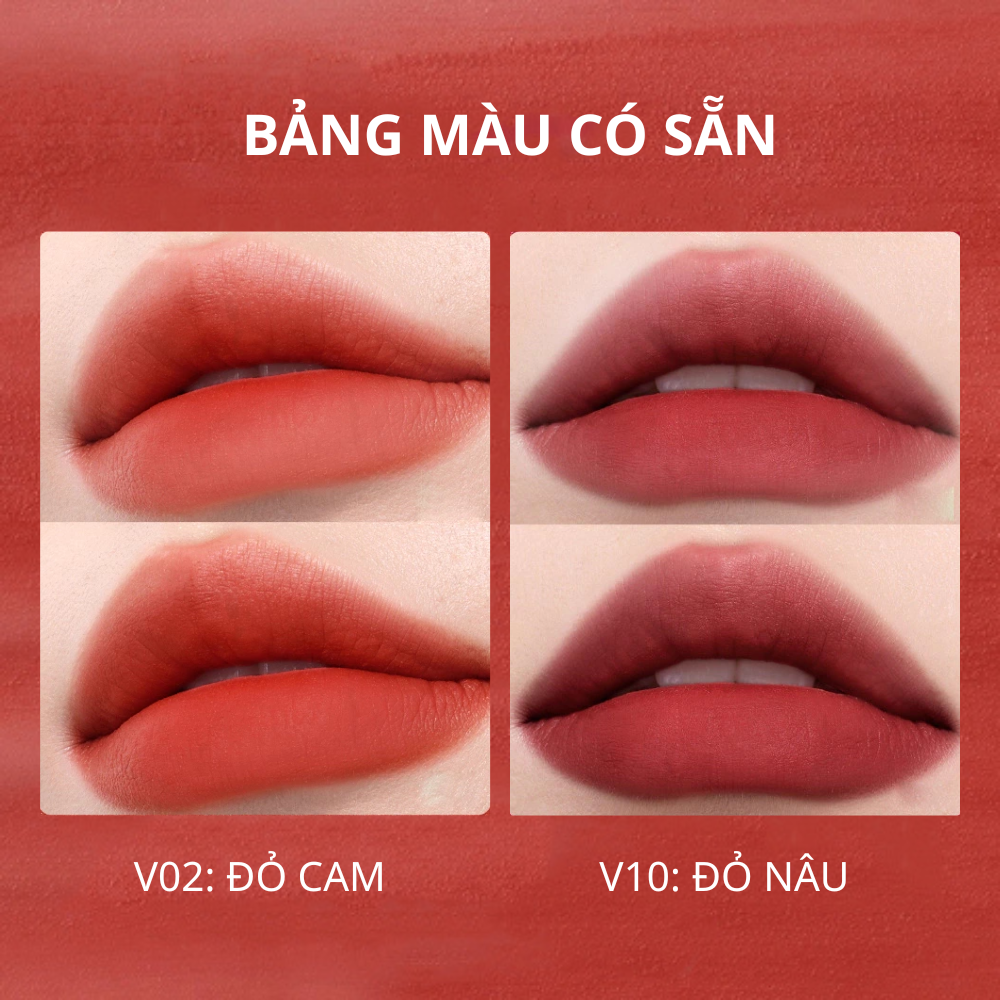 Son Kem Bùn Mooekiss Velvet Lip Mud 2g