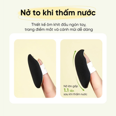 Set 8 Bông Mút Trang Điểm Tự Xé Amortals Picking Puff-Hydro Edition