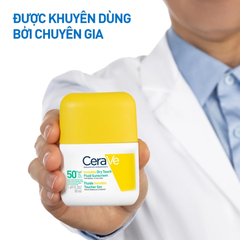 Sữa Chống Nắng Kiềm Dầu Cerave Invisible Dry Touch Fluid Suncreen SPF50+ PA++++ 50ml