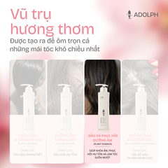 Dầu Xả Phục Hồi Dưỡng Ẩm Tóc Adolph Essential Oil Scented Hair Treatment Plant Essence 248ml