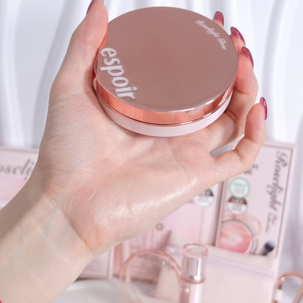 Set Phấn Nước Espoir Be Glow Volume Cushion SPF42+++ PA+++ 13g (Kèm Refil + Móc Khoá Gương Kèm Lược)