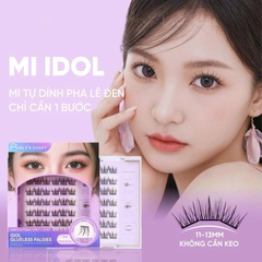 Lông Mi Giả Dạng Cụm Mlen Diary Nano-Bond Black Crystal 2.0