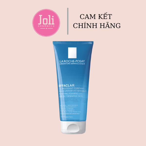 Gel Rửa Mặt Cho Da Dầu Nhạy Cảm La Roche-Posay Effaclar Purifying Foaming Gel For Oily Sensitive Skin