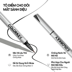 Bút Kẻ Mắt Chống Nước Lâu Trôi Colorkey Floating Color Liquid Eyeliner 0.5ml
