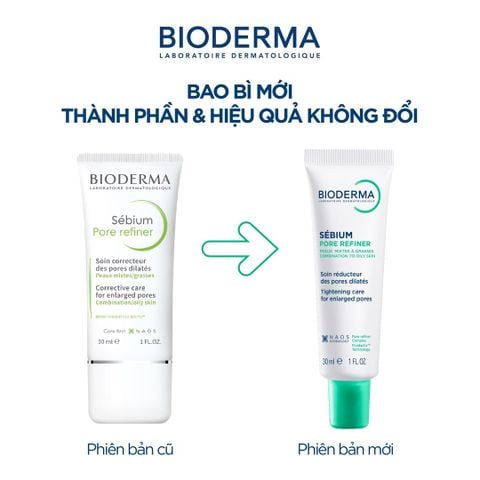 Kem Dưỡng Se Khít Lỗ Chân Lông Bioderma Sébium Pore Refiner 30ml