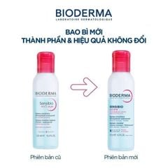 Nước Tẩy Trang Mắt Môi Bioderma Sensibio H2O Eye 125ml